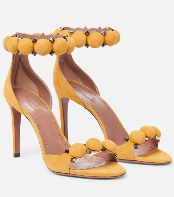 La Bombe 90 suede sandals